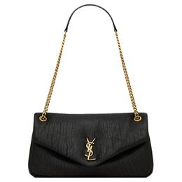 Saint Laurent Сумка из овчины, женская, через плечо, черная 800916-aacyt-1000