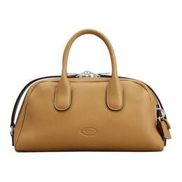Tod's Сумка через плечо из телячьей кожи, женская, коричневого цвета xbwaqbh0200yats417