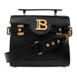 Balmain Сумка B BUZZ из телячьей кожи, сумка через плечо, женская, черная dn1db526laveopa