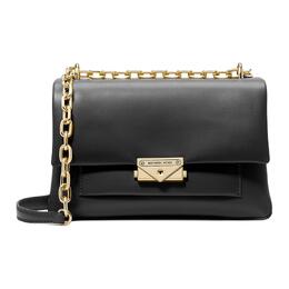Michael Kors Сумка через плечо Cece из полиуретана с хлопком и полиэстером, среднего размера, женская, черная 35f2g0ef8o-black