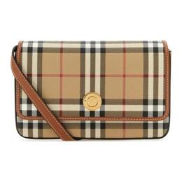 Burberry Архивная сумка Hampshire бежевого цвета 8094435