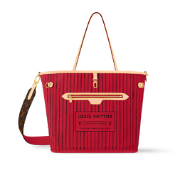 Сумка Neverfull Bandouliere Mm Inside Out Monogram/Rouge Sari Louis Vuitton m12096