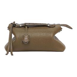 Fendi Сумка из телячьей кожи на одно плечо By The Way Series, большая женская, зеленая 8bl156-asu2-f1f2w