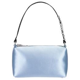 Alexander Wang Атласная женская сумка Heiress на одно плечо среднего размера, синяя 20121p77t-chambray blue