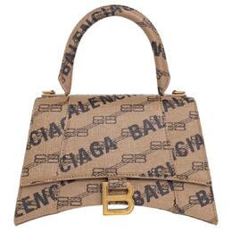 Balenciaga Сумка через плечо, сумка-трансформер, женская, коричневая, из искусственной кожи 593546210h72762