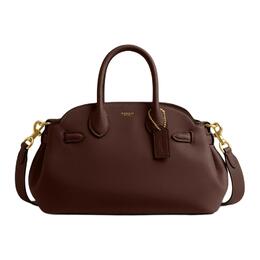 Сумка-мессенджер Empire Carryall из кожи через плечо, стандартная женская, цвет клен Coach cu066-b4mpl