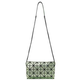 Issey Miyake PLATINUM COFFRET полиуретановая портативная сумка через плечо, женская светло-зеленая bb43-ag172-95