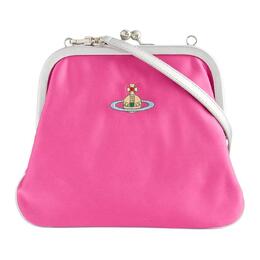 Vivienne Westwood Сумка из полиэстера, женская, через плечо, розовая 8050889332879