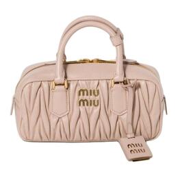 Miu Miu Сумка через плечо Arcadie Series, кожаная, женская, розовая 5bb142_n88_f0236_v_oon