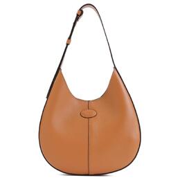 Tod's Женская мини-сумка из кожи наппа коричневого цвета xbwdbsr9100yats001