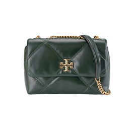 Tory Burch Сумка-тоут Kira из кожи наппа, маленькая, женская, базиликово-зеленая 158440-312