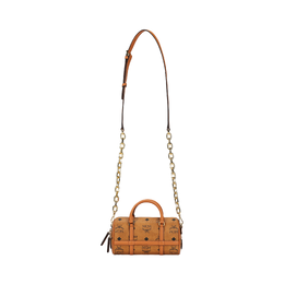 Сумка Delmy Boston Mini Visetos Коньяк MCM mwbbaer01co001