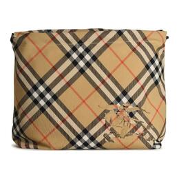 Burberry Мужской клатч из полиэстера бежевого цвета 80915921