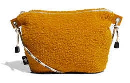 Сумка через плечо плюшевая, унисекс, золотая Adidas, Gold gm3586 | gold
