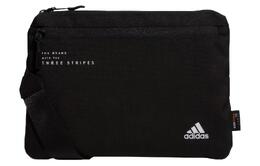 Adidas Сумка через плечо из полиэстера, обычная, унисекс, чисто-черная gl8598