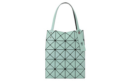 Issey Miyake Сумка-тоут Lucent Boxy PVC Small Square Box, сумка для покупок, сумка на плечо, сумка-тоут, женская, мятно-зеленая bb21-ag862-64