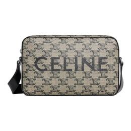 Celine Сумка через плечо, мужская, среднего размера, светло-коричневая 194502ged-02si