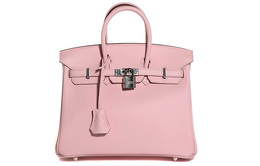 Hermes Женская сумка Birkin Swift Leather Birkin Bag 3Q Rose Sakura Cherry Blossom Pink h049362ck3q