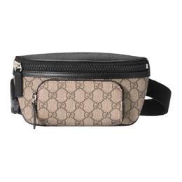 Gucci Сумка через плечо, слинг, поясная сумка, унисекс, цвет эбеновое дерево/черный 450946-khnyx-9772