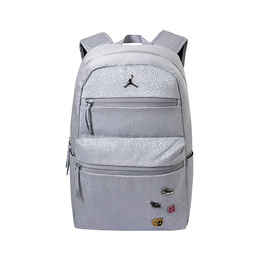 Рюкзак из полиэстера обычный унисекс бетонно-серый Jordan 9a0090-g3a | concrete gray