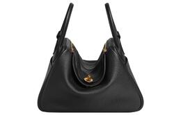Сумка Lindy Clemence Bullock из кожи, женская сумка через плечо Hermes h073426cc89