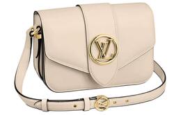 Louis Vuitton Сумка через плечо Pont Smooth Leather, женская, цвета слоновой кости m55950