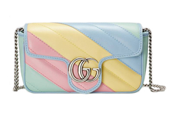 Сумка через плечо Marmont из кожи, женская, разноцветная Gucci 476433-dtdxp-3967