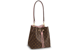 Louis Vuitton Сумка-ведро NOE из кожи с покрытием, через одно плечо, женская, коричневого цвета m44022
