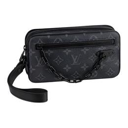 Louis Vuitton Клатч Volga Monogram Eclipse Черный m68321