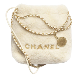 Сумка из овчины через плечо, мини-сумка женская, натуральная Chanel as3980-b18299-nzzg0