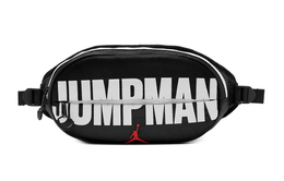 Кроссбоди PU через плечо сумка поясная унисекс черный Jordan 9a0284-023