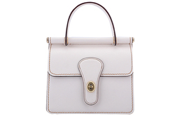 Coach Сумка Willis Leather, сумка через плечо, мини, женская, белая 89225-b4ha