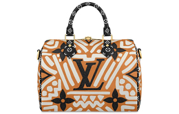 Louis Vuitton Сумка Crafty Speedy Bandouliere 25 Caramel/Cream m56588