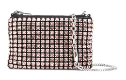 Alexander Wang Женская розовая сумка-клатч из коровьей кожи Trumpets 20c220p270