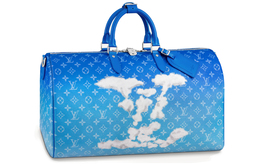 Сумка Keepall Bandouliere Clouds Monogram 50 Blue Louis Vuitton m45428