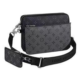 Сумка-мессенджер Trio Monogram Eclipse Reverse Gray Louis Vuitton m69443