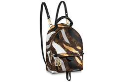 Louis Vuitton Рюкзак Lvxlol Palm Springs Monogram Mini Gold/Silver m45143