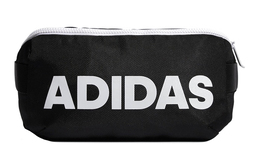 Adidas Сумки через плечо из полиэстера, поясная сумка, обычная, унисекс, черно-белый логотип dz9238