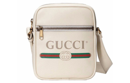 Gucci Кожаная сумка для фотоаппарата, сумка через плечо, сумка на плечо унисекс, белая 523591-0qrat-8820