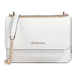 Michael Kors Сумка через плечо из зернистой коровьей кожи, женская, белая 32t4gc7c1t-085
