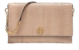 Женская кожаная сумка через плечо Kira, цвет песочный Tory Burch 45300-262