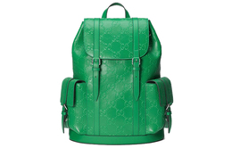 Gucci Кожаный рюкзак мужской зеленый 625770-1w3bn-3776