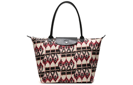Longchamp Сумка на одно плечо Le Pliage из нейлонового холста, большая женская, цвета слоновой кости 1899649238