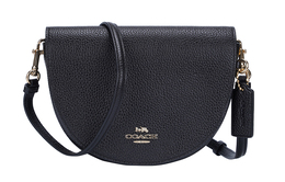 Coach Женская кожаная сумка через плечо Ellen, черная c1432-imblk