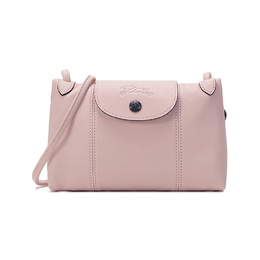 Longchamp Сумка через плечо Le Pliage Cuir из овчины, женская, светло-розовая 1061757p53