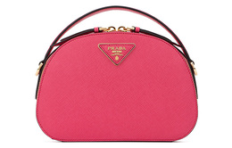 Prada Сумка через плечо из коровьей кожи Saffiano, женская, пурпурно-розовая 1bh123voognzvf01bk