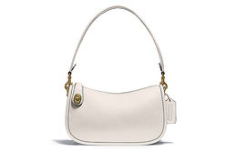 Coach Кожаная сумка через плечо, сумка для маджонга, женская, белая c0638-b4ha