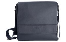 Coach Сумка-кошелек Houston Leather Map Bag, мужская, черная, через плечо 4007-qbbk