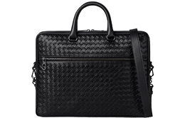 Bottega Veneta Портфель, сумка из овчины, черный, мужской 516110v46511000