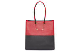 Alexander McQueen Сумка из коровьей кожи, женская, черно-красная 624973-1lyd7-1065